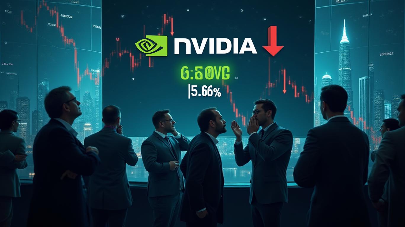 Nvidia Plunges 5.06% Amid Tariff Fears, Intensifying Competition
