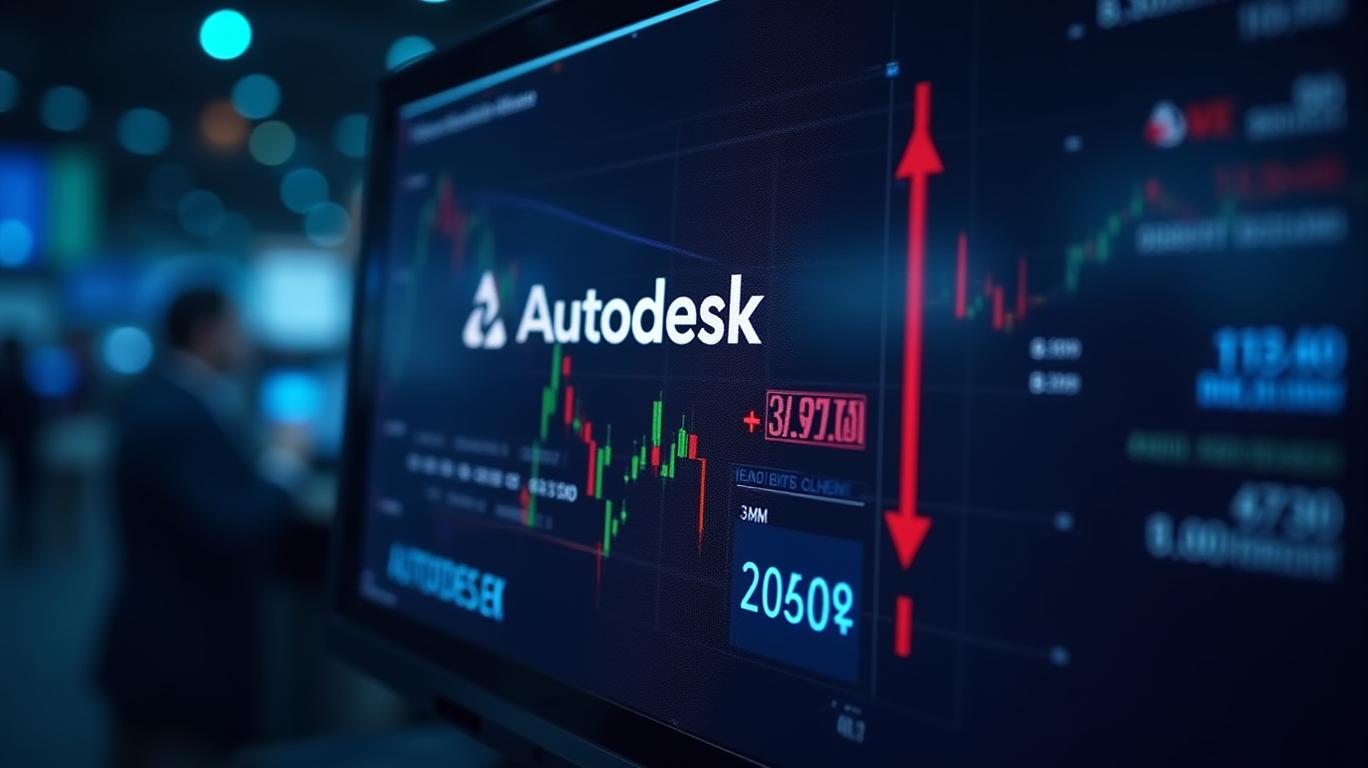 Autodesk Trading Volume Drops 42.71% to $328 Million Ranking 310th in ...