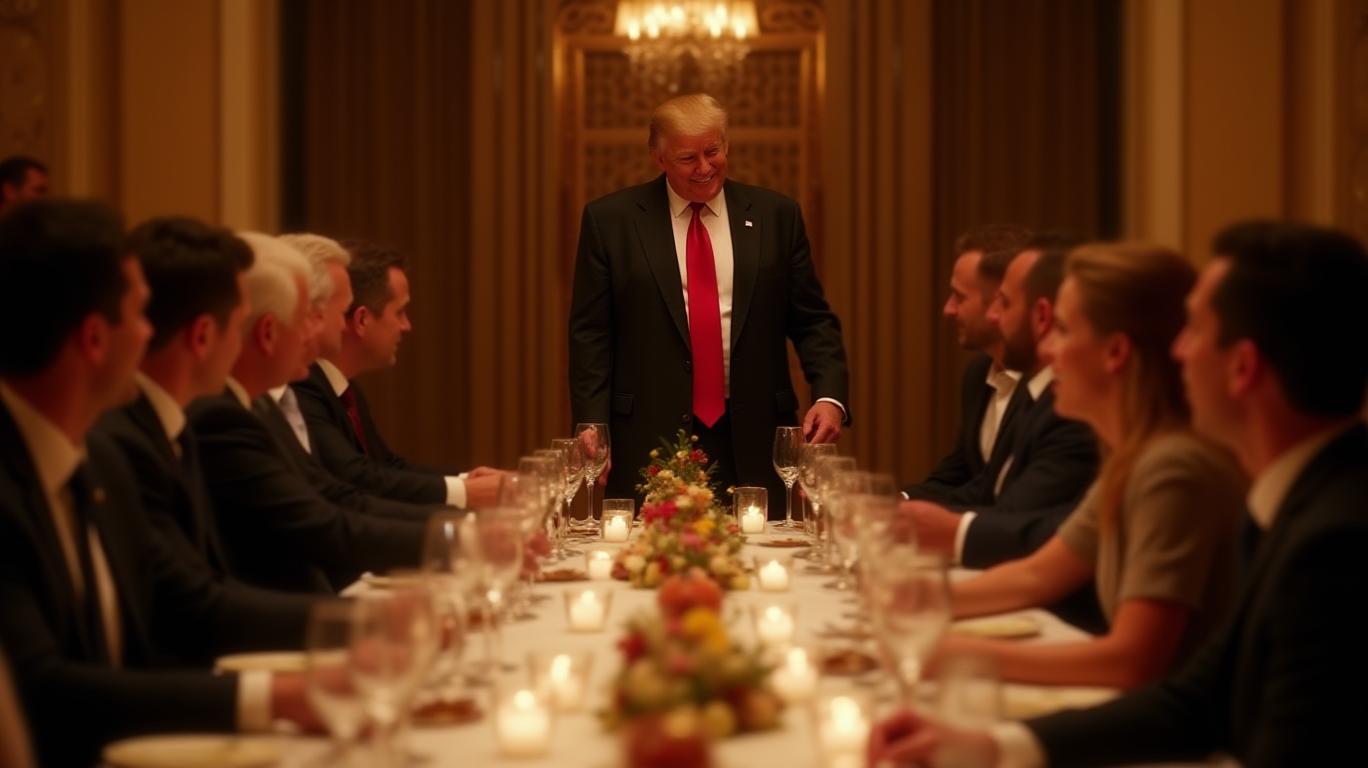 Trump Hosts Exclusive Dinner for TRUMP Token Holders