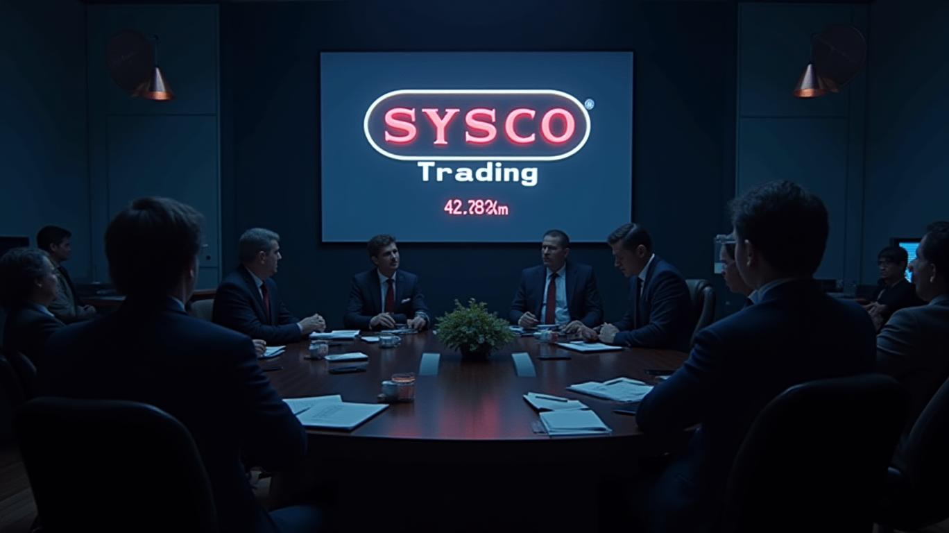 Sysco's Trading Volume Drops 42.42% to $192 Million Ranking 482nd in Market
