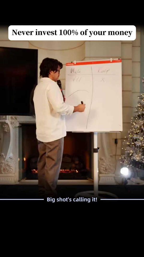 Never invest 100% of your money - Article cover image